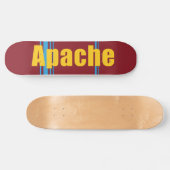 Native American Apache Skateboard (Horizontaal)