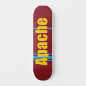 Native American Apache Skateboard (Voorkant)