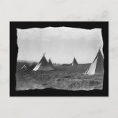  Native American Apache Tipis Briefkaart (Voorkant)
