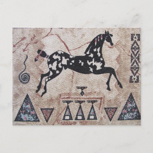 Native American Art Briefkaart (Voorkant)