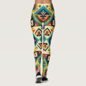 Native American Art Leggings (Achterkant)