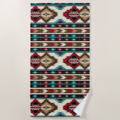 Native American Beach Towel Strandlaken (Voorkant)