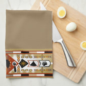 Native American Beer Clan Kitchen Towels Theedoek (Quarter Fold)