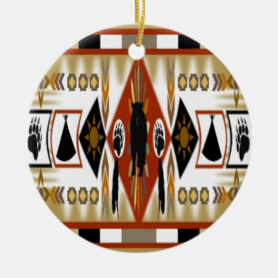Native American Beer Clan Ornament