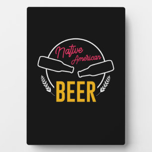 Native American Beer Fotoplaat