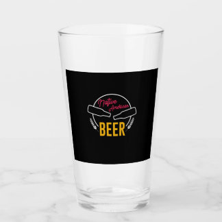 Native American Beer Glas