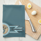 Native American Beer Paw Theedoek (Quarter Fold)