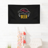 Native American Beer Spandoek (Insitu)