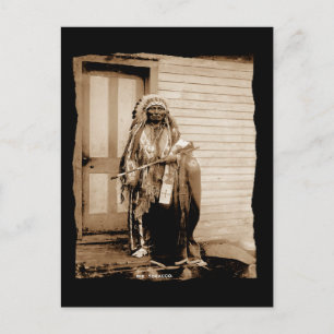  Native American Big Tobacco, een Dance Hall Briefkaart