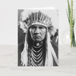 NATIVE AMERICAN BIRTHDAY KAART VOOR IEDEREEN
