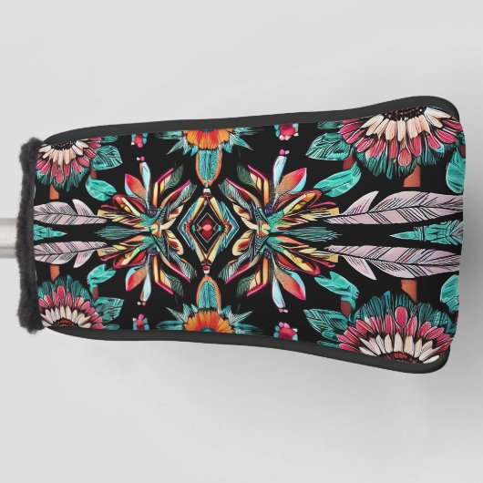 Native American Bohemain Golfheadcover (Voorkant)