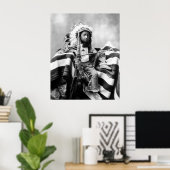 Native American Boy, 1899 Poster (Thuiskantoor)