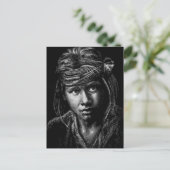 Native American Boy my carte postale de dessin de  (Debout devant)