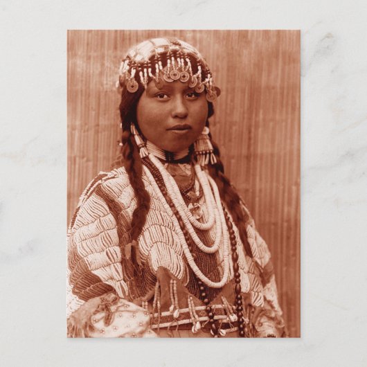 Native American Bride Briefkaart (Voorkant)