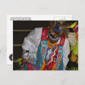 Native American Briefkaart (Voorkant / Achterkant)