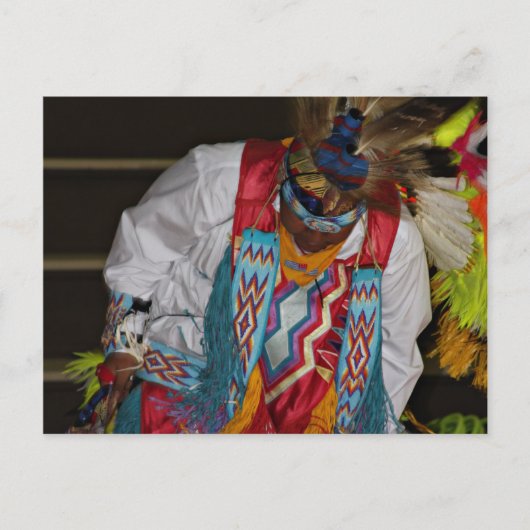 Native American Briefkaart (Voorkant)