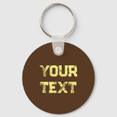 Native American Chief Powerful Portret Sleutelhanger (Achterkant)