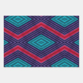 Native American Colorful Repking Pattern Inpakpapier Vel (Voorkant 3)