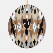 Native American Crow Ornament (Links)