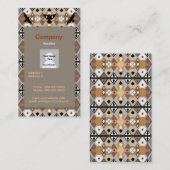 Native American Crow Visitekaartje (Voorkant / Achterkant)