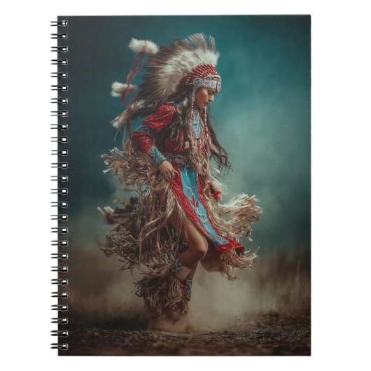 Native American Dancer Notebook Notitieboek (Voorkant)