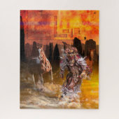 Native American Dancer ROLLING THONDER #1 Legpuzzel (Verticaal)