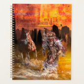 Native American Dancer ROLLING THONDER #1 org Planner (Voorkant)