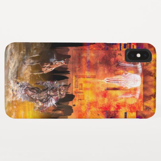 Native American Dancer ROLLING THONDER Case-Mate iPhone Case (Achterkant (horizontaal))