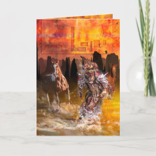 Native American Dancer ROLLING THONDER Kaart