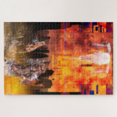 Native American Dancer ROLLING THONDER Legpuzzel (Horizontaal)