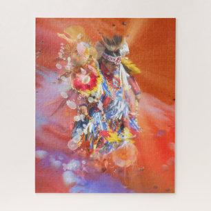 Native American DANCING WOLVES Legpuzzel