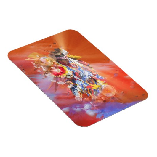 Native American DANCING WOLVES Magneet (Rechterzijde)