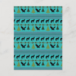 Native American Design Briefkaart