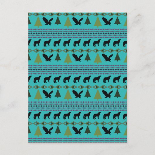 Native American Design Briefkaart (Voorkant)