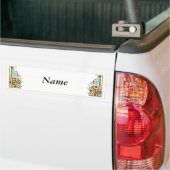 Native American Design Bumpersticker (Op Truck)