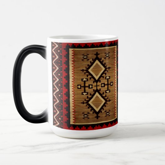Native American Design Magische Mok (Links)