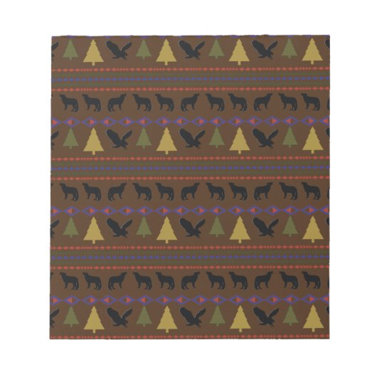 Native American Design Notitieblok (Voorkant)