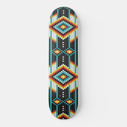 Native American Design Skateboard (Voorkant)