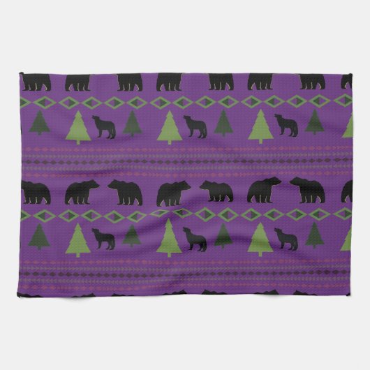 Native American Design Theedoek (Horizontaal)