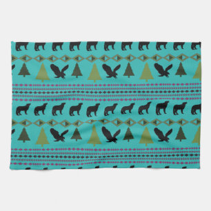 Native American Design Theedoek