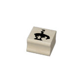 Native American die Buffalo Skull Rubberstempel (Stempel)