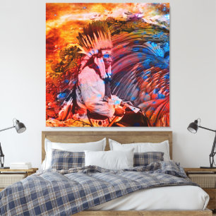 Native American Dream Canvas Afdruk