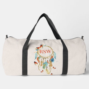 Native American Dream Catcher Monogrammed Duffel Plunjezak