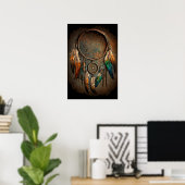 Native American Dreamcatcher Art Print Poster (Thuiskantoor)