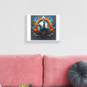 "Native American Dreamscape" Impression en toile é (Insitu(Salon))