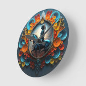 Native American Dreamscape Ronde Klok (Hoek)