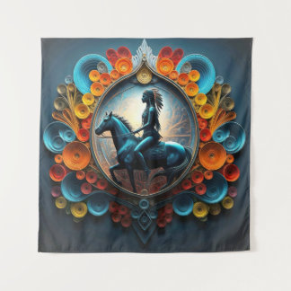 Native American Dreamscape Wandkleed