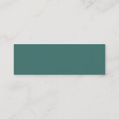 Native American Dreamweaver KRW Custom Mini Visitekaartje (Achterkant)