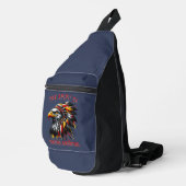 Native American Eagle Chief Sling Bag (Rechterhoek)