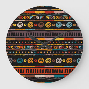Native American Essence: Etnische Vintages Grote Klok